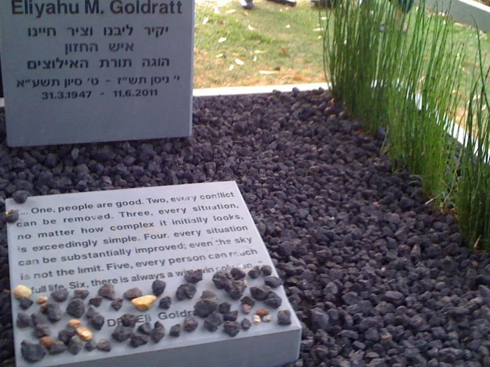 Ostateczne miejsce spoczynku Dra Eliyahu Goldratta